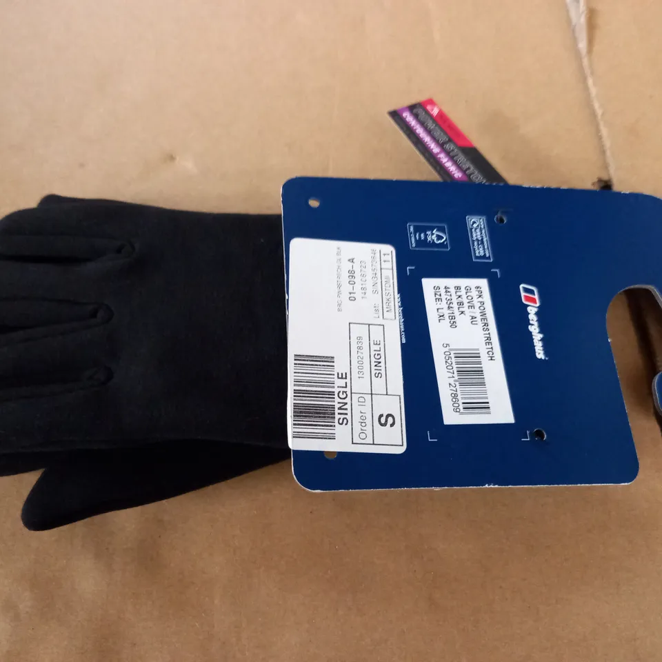 BERGHAUS POWERSTRETCH GLOVES - L/XL