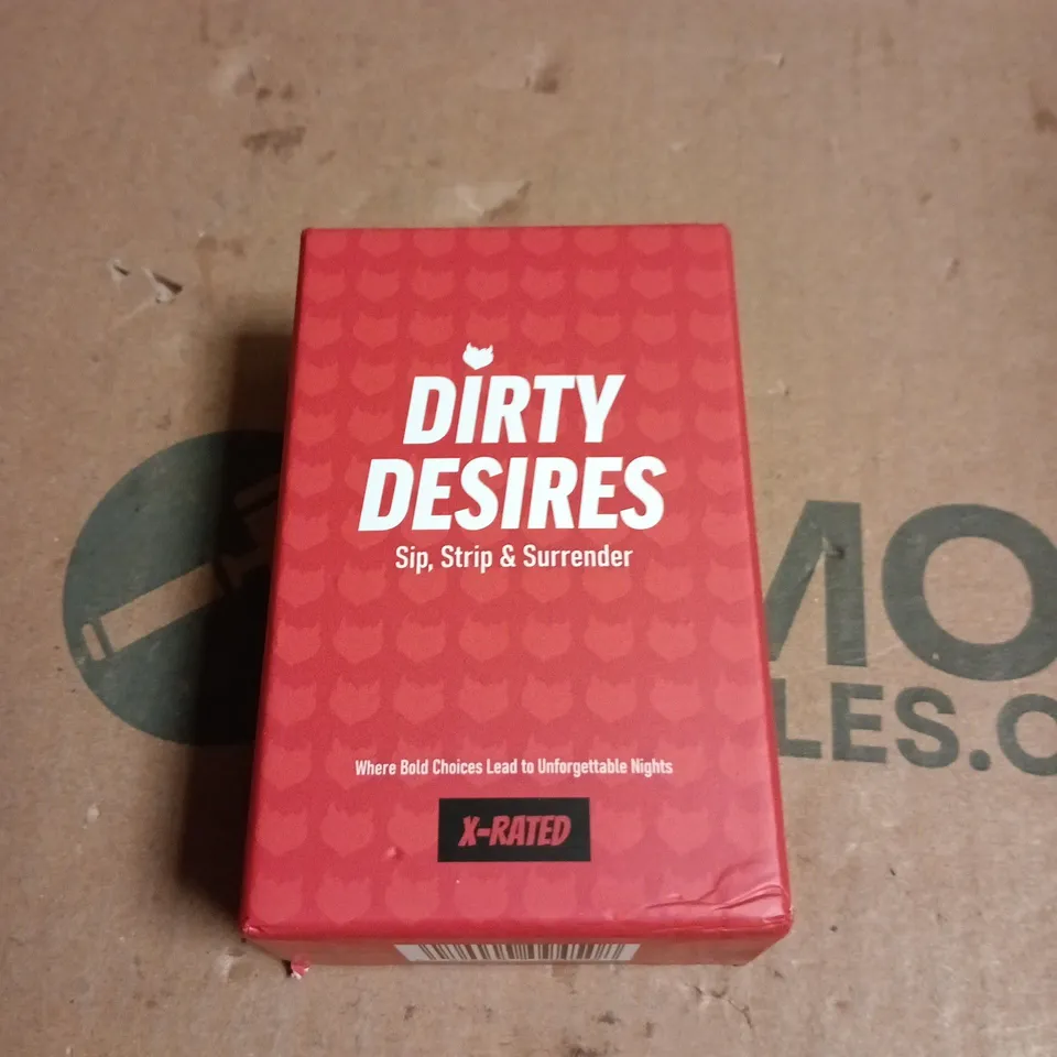 DIRTY DESIRES: SIP, STRIP & SURRENDER – X-RATED CARD GAME