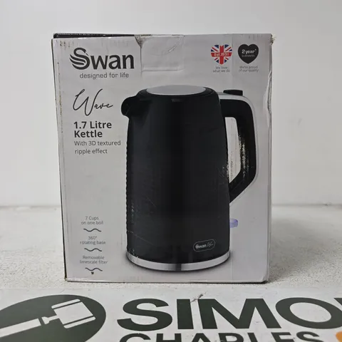SWAN WAVE 1.7 LITRE ELECTRIC KETTLE – BOXED