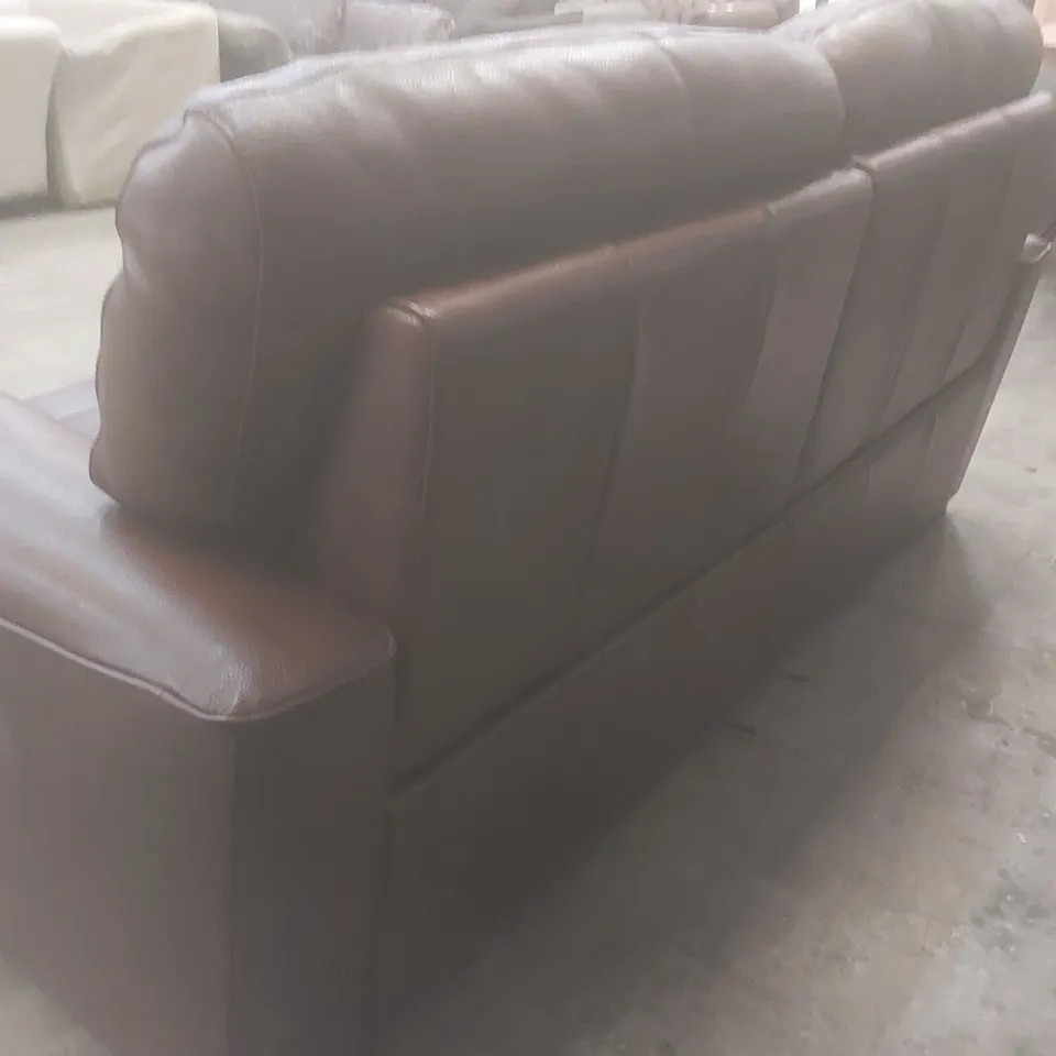 QUALITY DESIGNER ITALIAN MADE SELVA 3 SEATER LEATHER UPHOLSTERED ELECTRIC RECLINER SOFA 