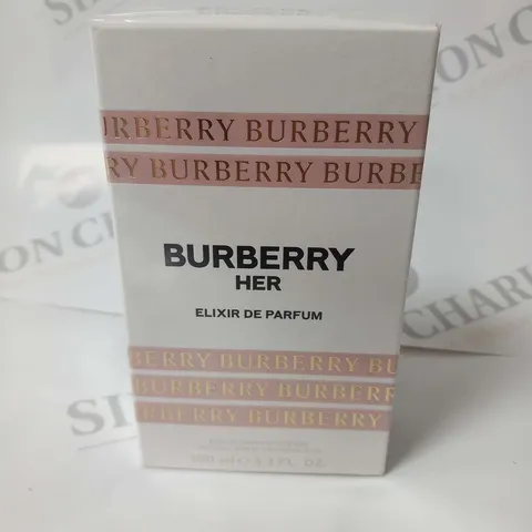 BOXED AND SEALED BURBERRY HER ELIXIR DE PARFUM 100ML