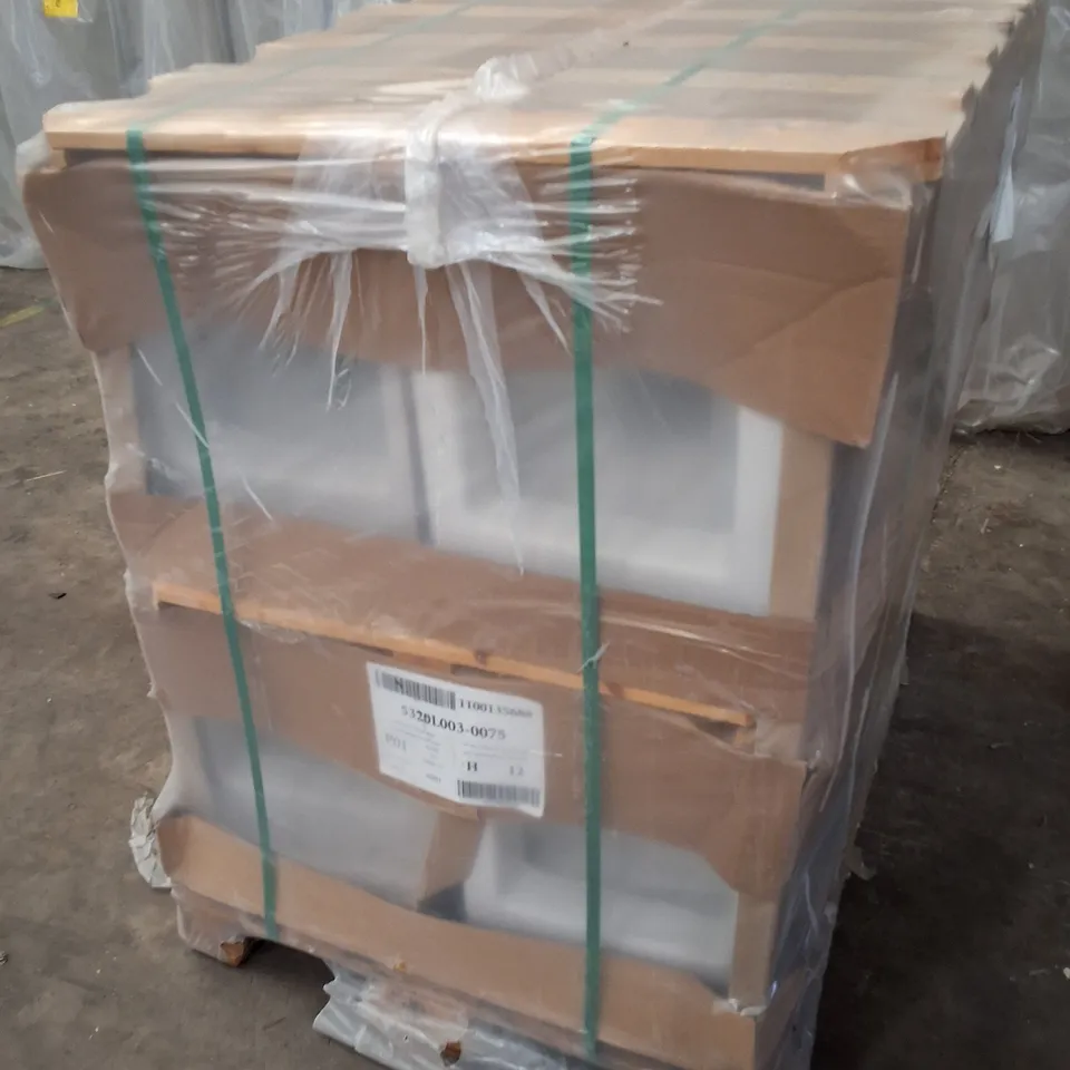 PALLET CONTAINING APPROXIMATELY 12 VITRA S50 WHITE WALL HUNG SHORT PROJECTION WC PANS - 360×480MM