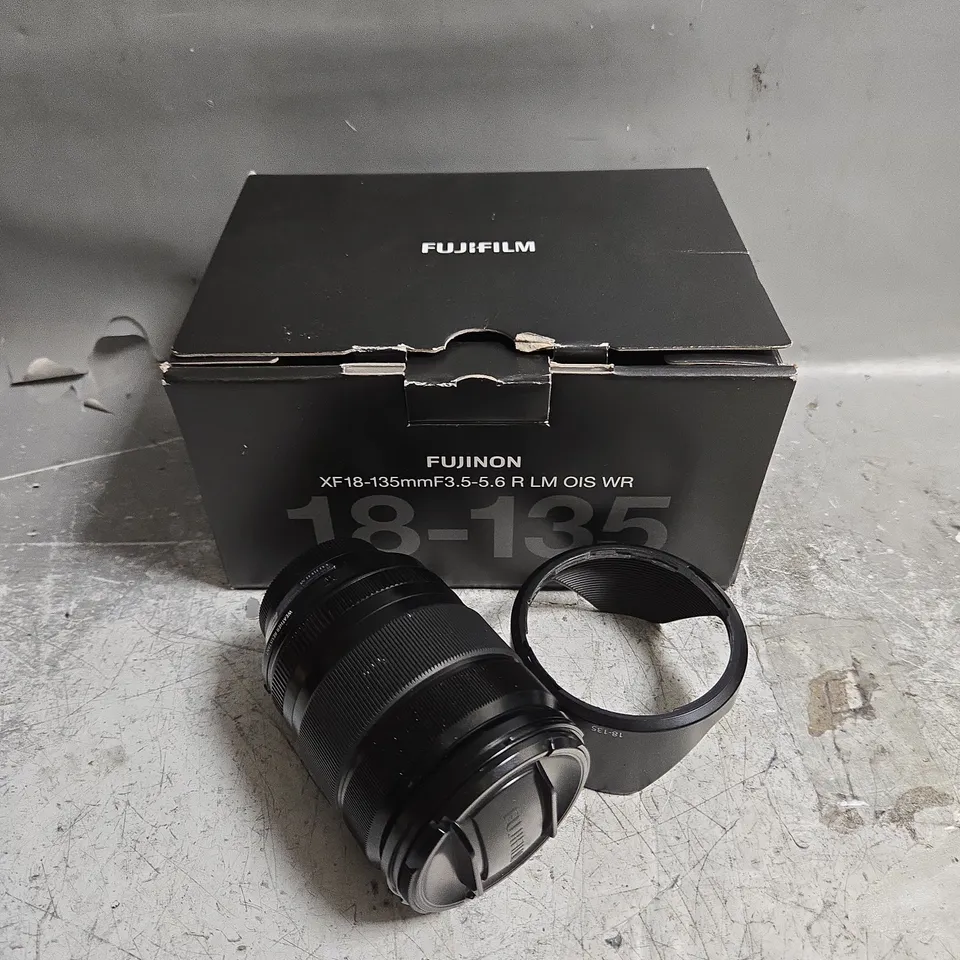 BOXED FUJIFILM FUJINON XF18-135MM LENS 
