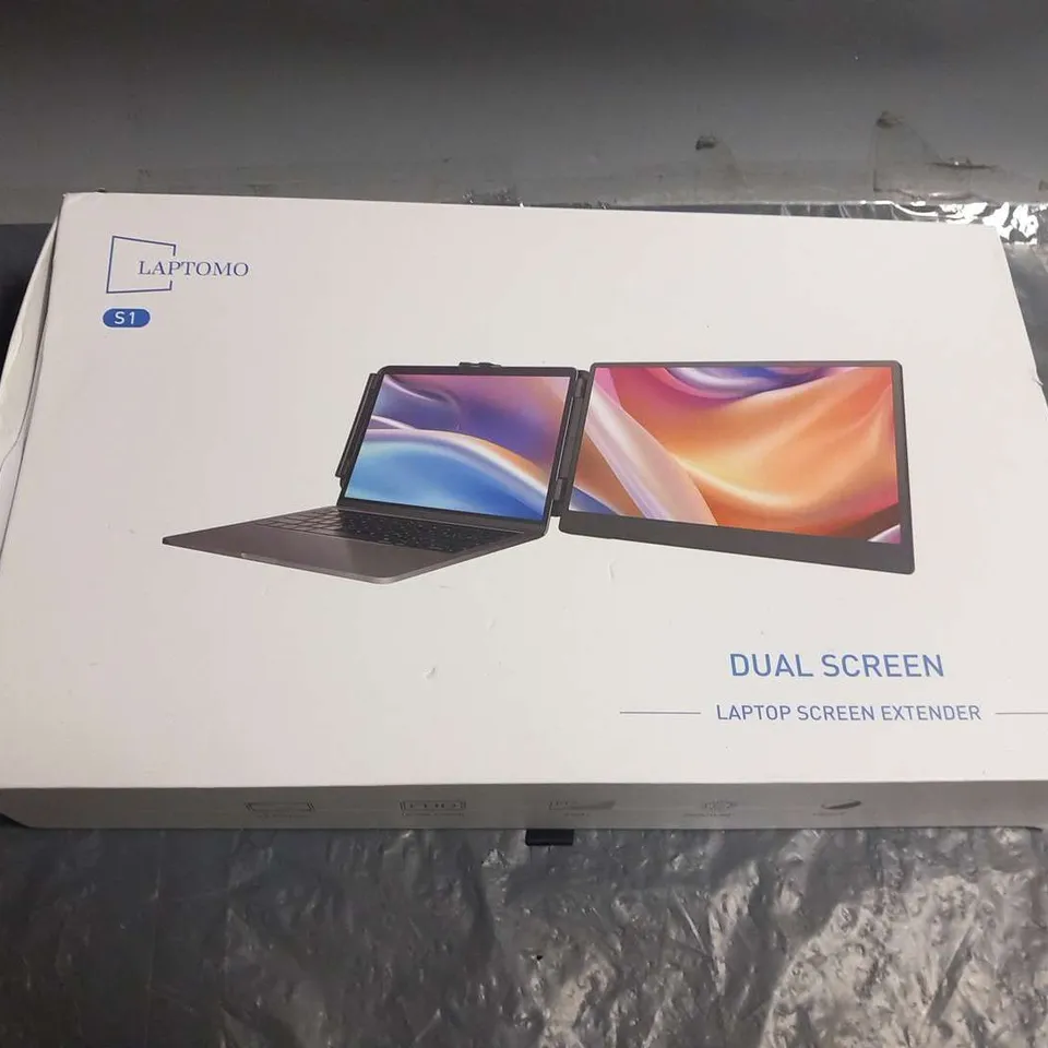 BOXED LAPTOMO S1 DUAL SCREEN LAPTOP SCREEN EXTENDER