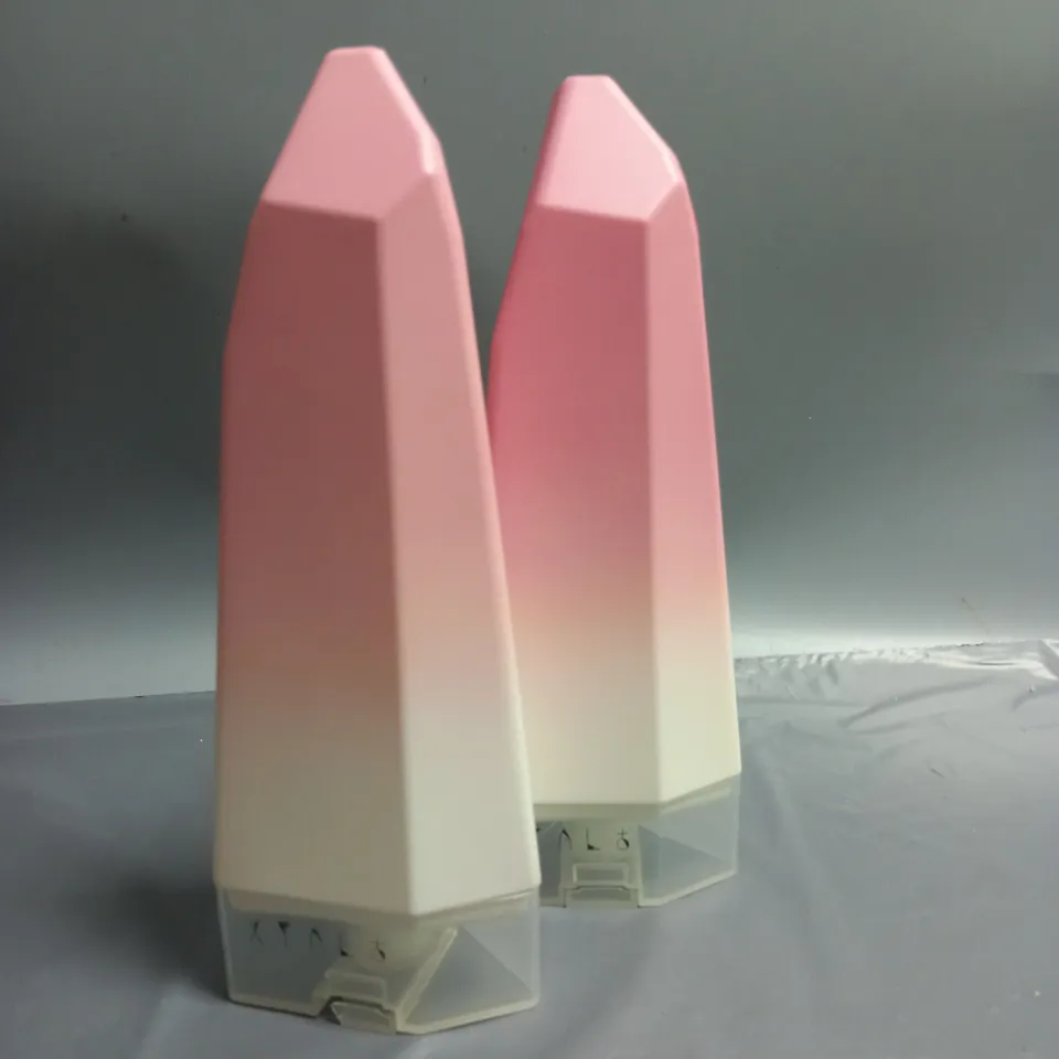 LOT OF 2 CRYSTAL EARTH ROSE QUARTZ SHAMPOO AND CONDITIONER 250ML