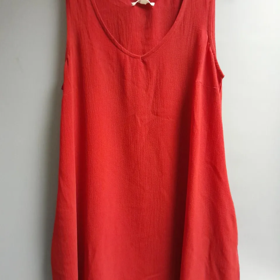 3 WOMEN'S TANK TOP DRESS IN BLUE, RED, KHAKI SIZES 6, 8 AND 12