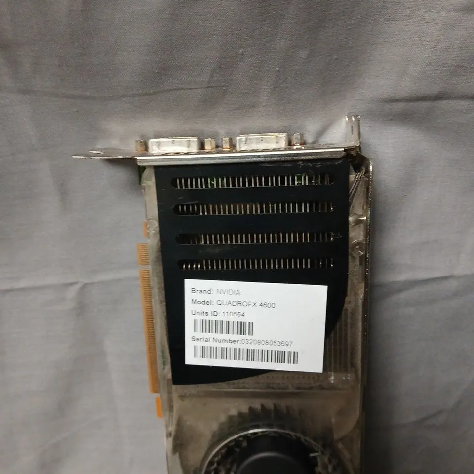 NVIDIA QUADRO FX 4600 GRAPHICS CARD