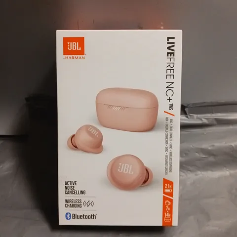 BOXED JBL HARMAN LIVE FREE NC+ TWS EAR BUDS 