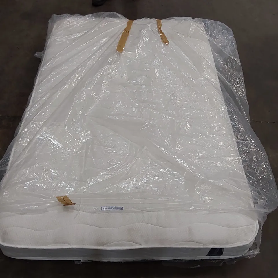 QUALITY BAGGED 4' SMALL DOUBLE SERENITY HYBRID COIL AND MEMORY FOAM MATTRESS