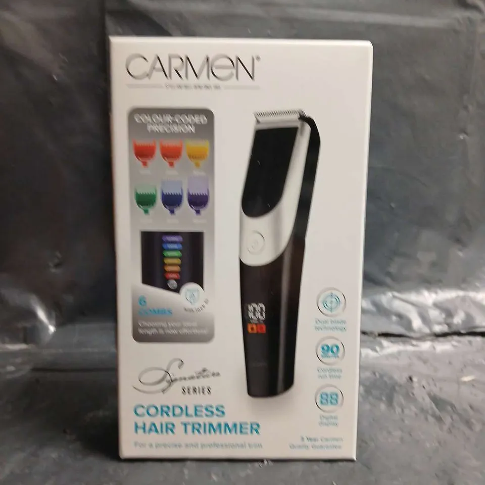 CARMEN CORDLESS HAIR TRIMMER