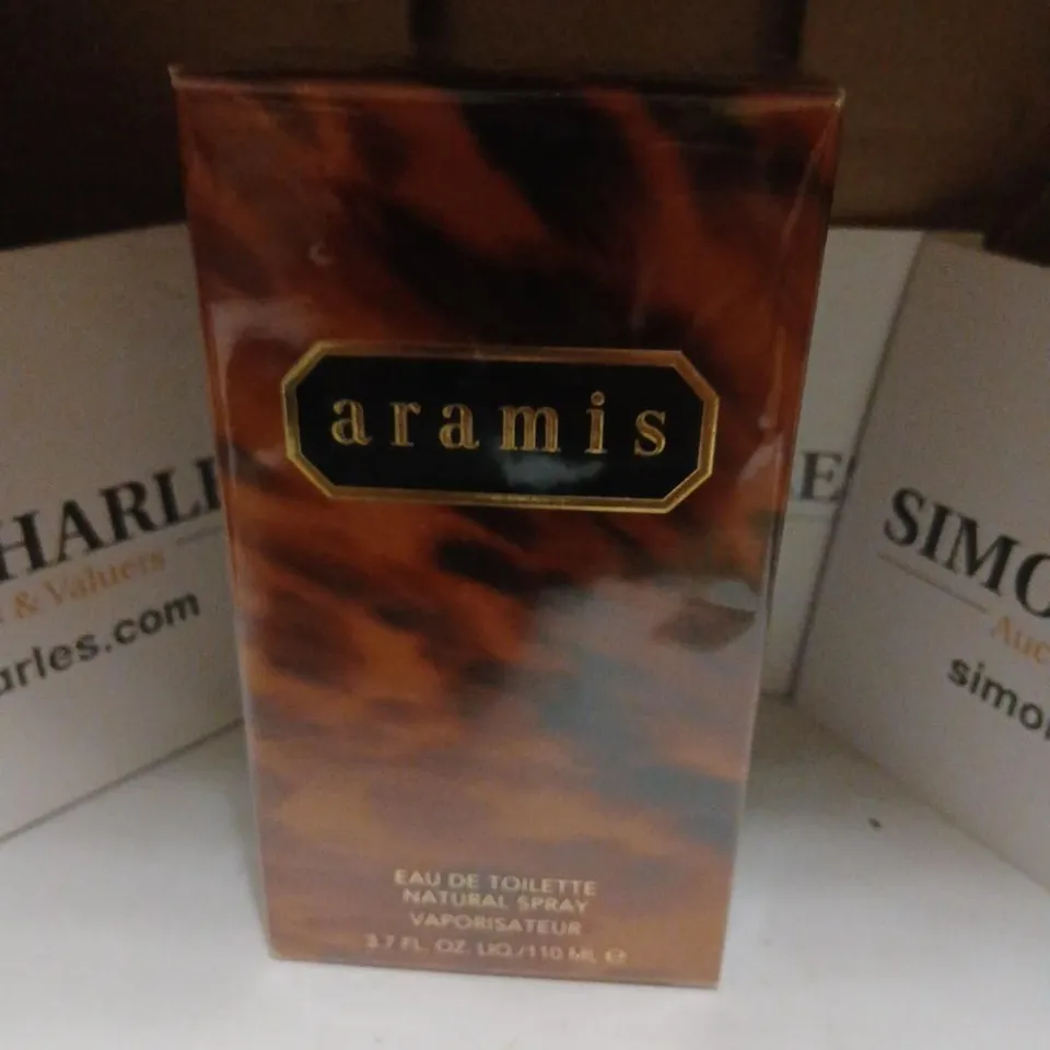 BOXED AND SEALED ARAMIS EAU DE TOILETTE, 110ML