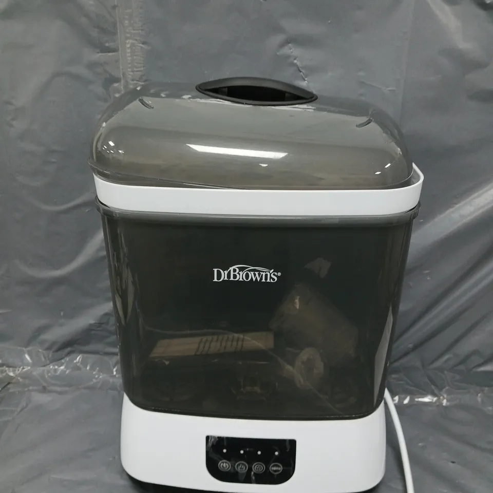 DR BROWNS STEAM BOTTLE STERILISER & DRYER  RRP £99.99