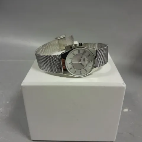 SKAGEN DENMARK GRENEN LILLE MESH BRACELET WATCH