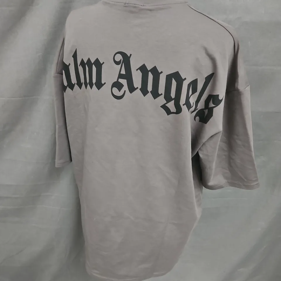 PALM ANGELS TSHIRT IN GREY SIZE XL