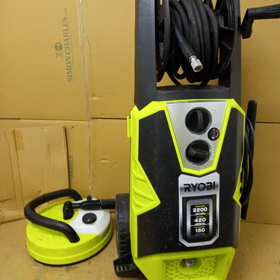 RYOBI RPW150XRB CORDED PRESSURE WASHER