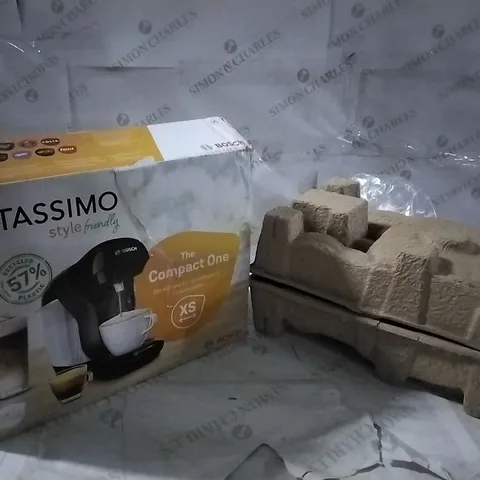 BOXED TASSIMO HOT DRINK MACHINE