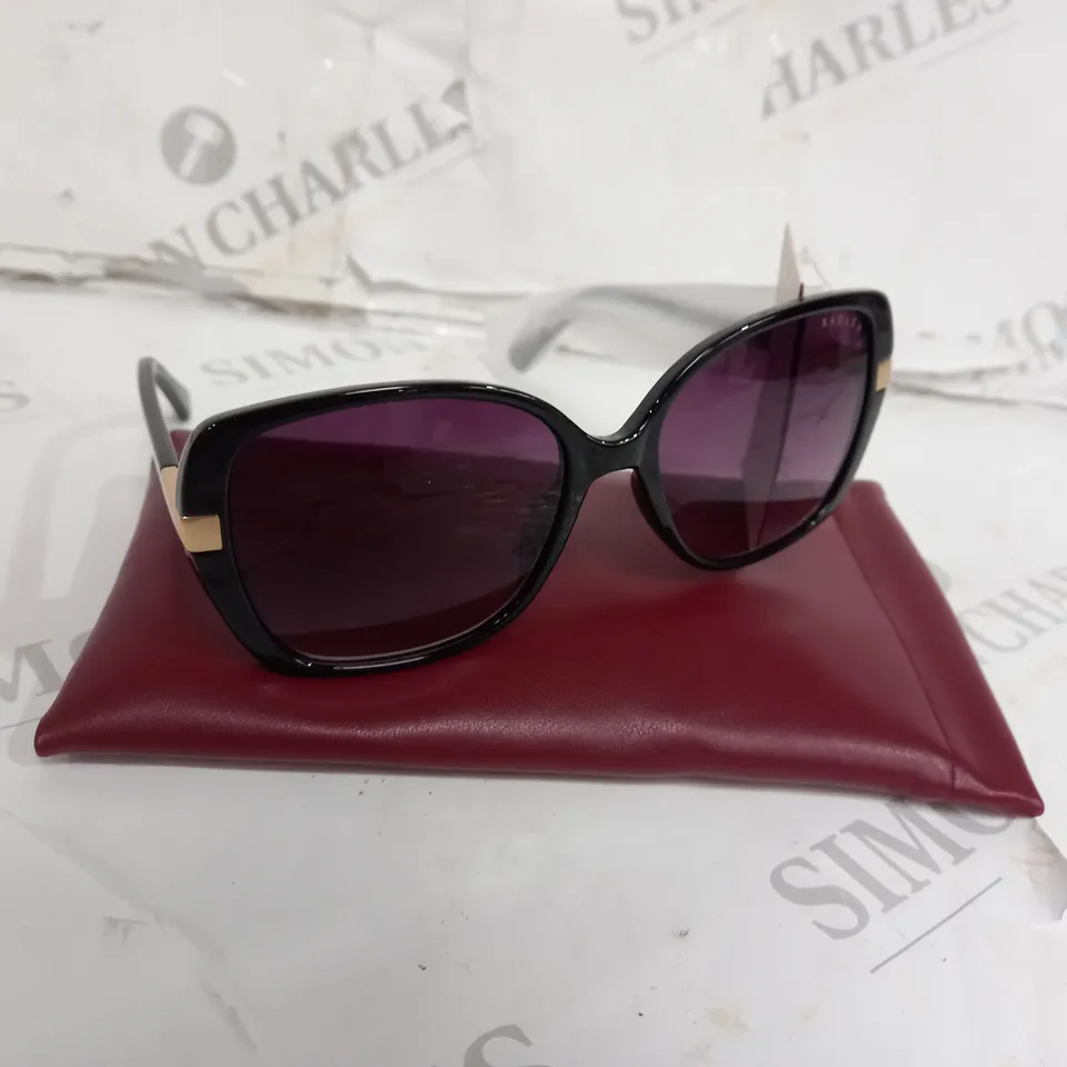 RADLEY LONDON BLACK SUNGLASSES WITH RED CASE