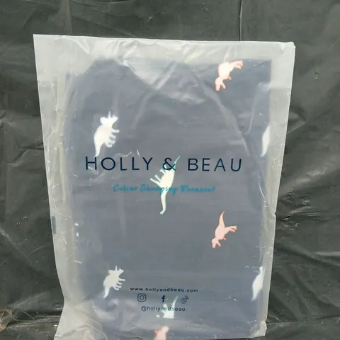 BAGGED HOLLY AND BEAU DINOSAUR RAINCOAT - SIZE 3/4 YEARS - COLOUR CHANGING 