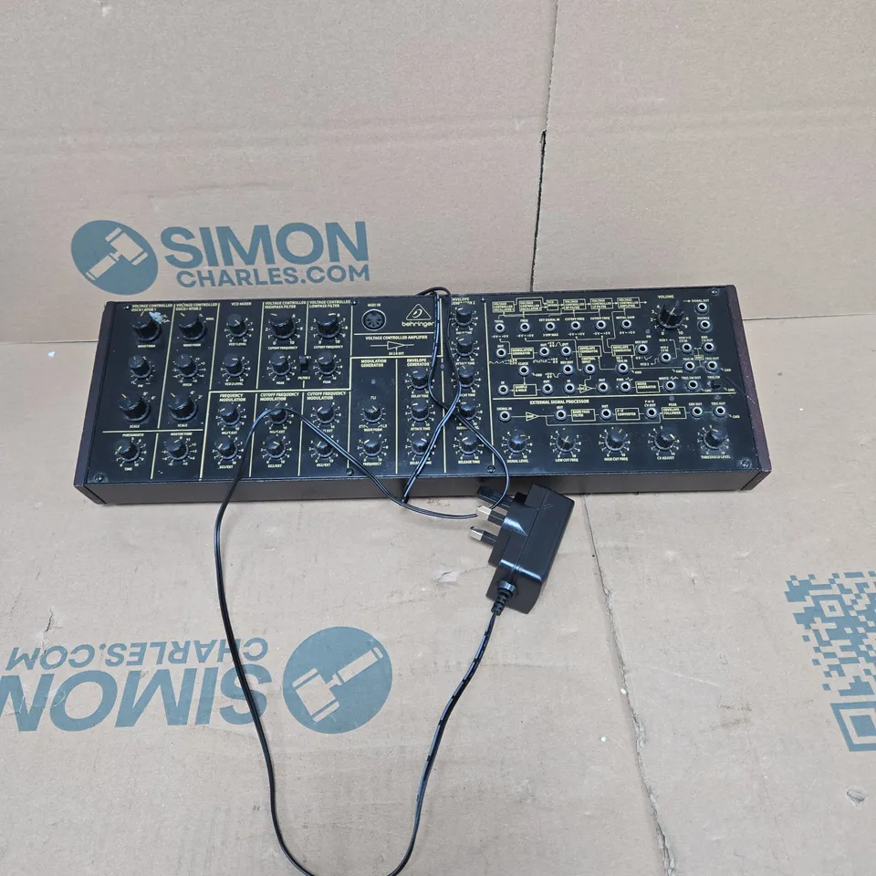 BEHRINGER K-2 ANALOG AND SEMI-MODULAR SYNTHESIZER. UNBOXED