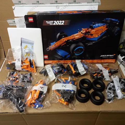 LEGO TECHNIC MCLAREN FORMULA 1 RACE CAR (42141)