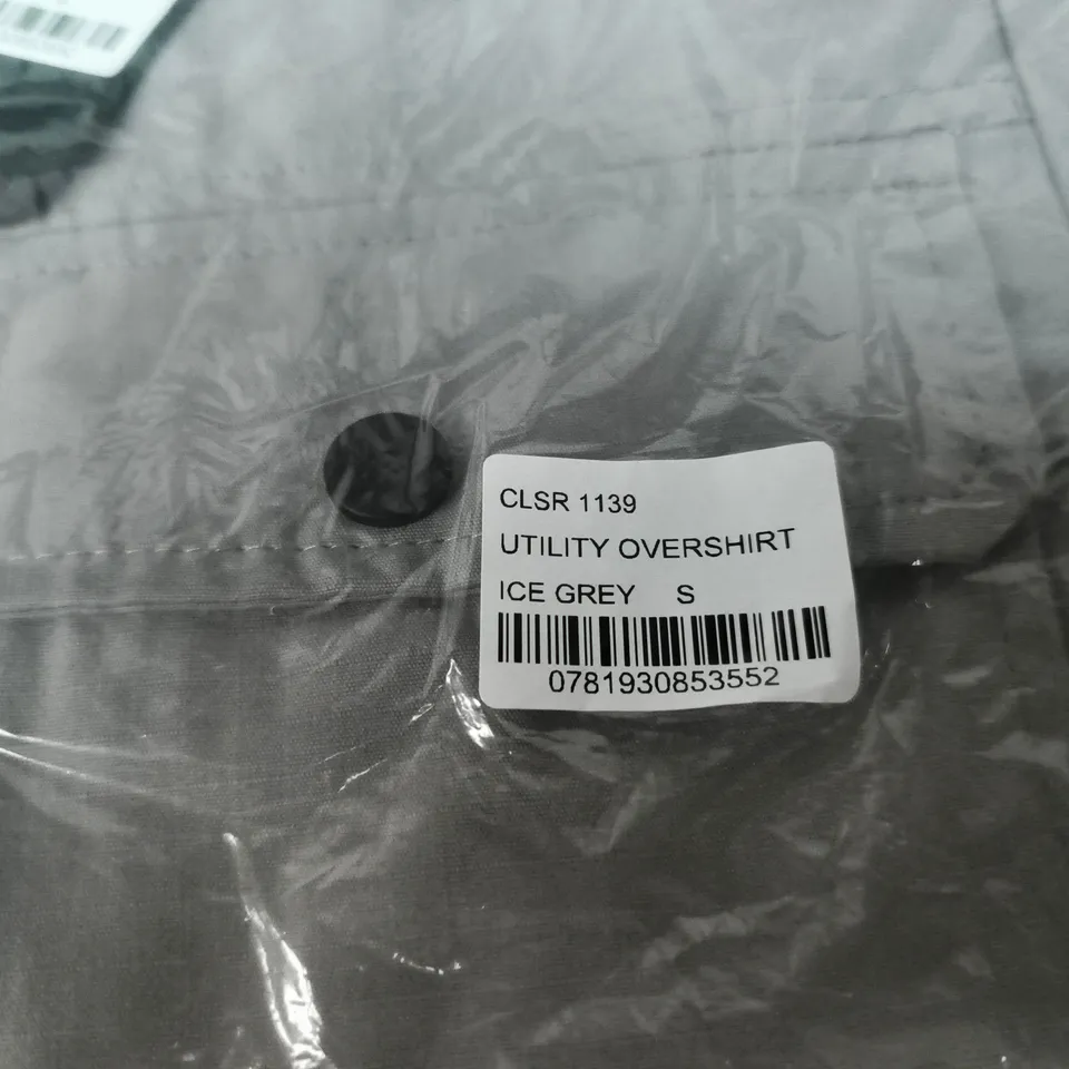 CLOSURE LDN UTILITY OVERSHIRT – ICE GREY – SIZE S