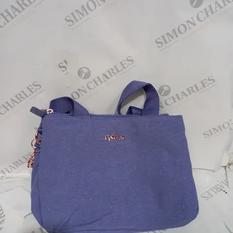 KIPLING HANDBAG IN SPARKLE IN PURPLE