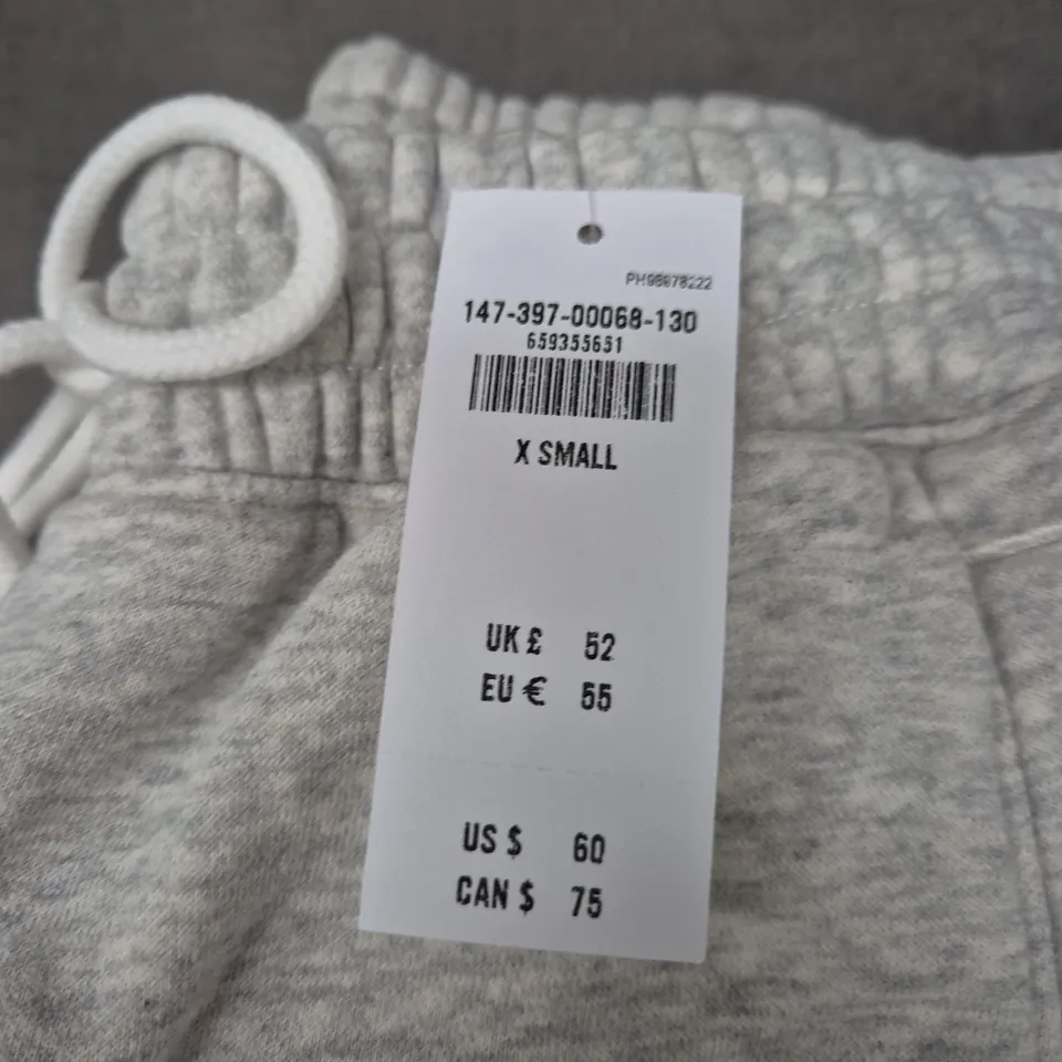 ABERCROMBIE & FITCH GREY JOGGERS - SIZE XS