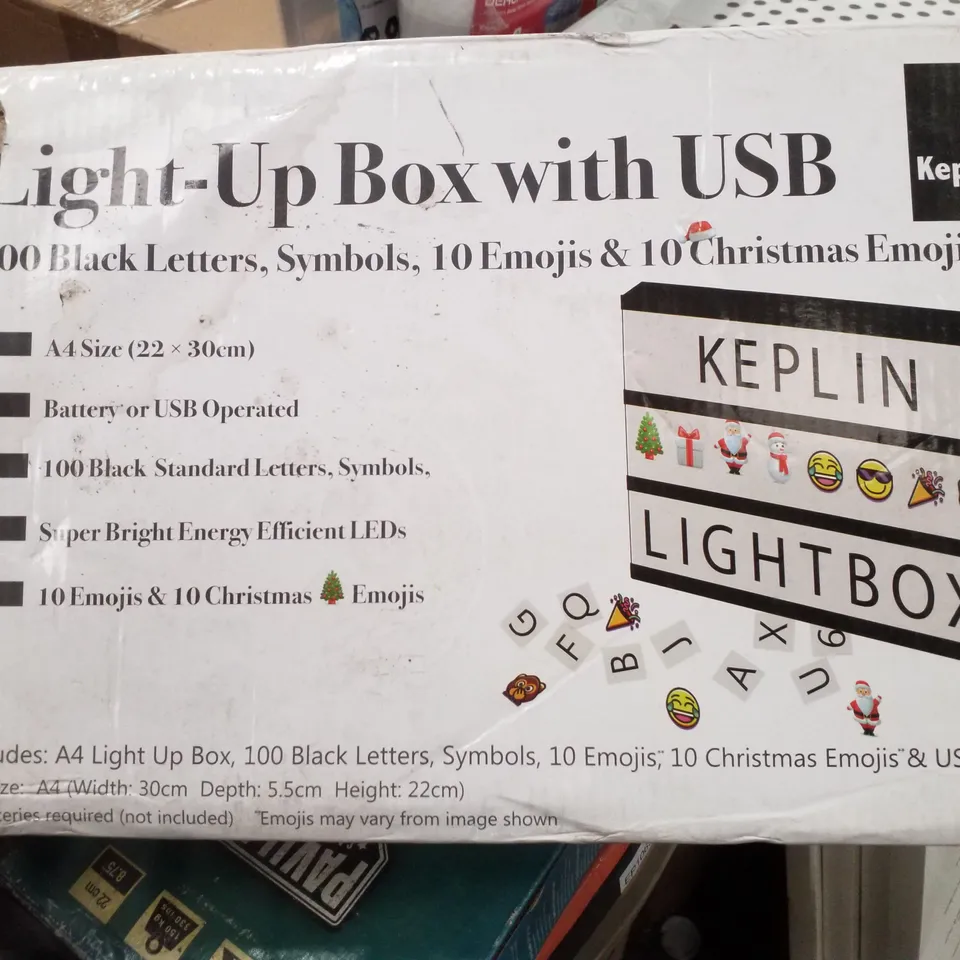 BOXED KEPLIN LIGHT-UP BOX WITH USB 