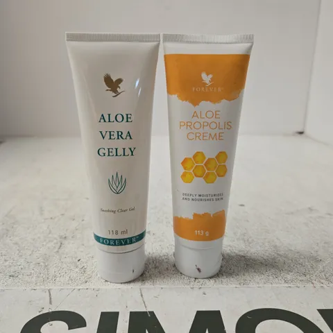 FOREVER ALOE VERA GEL 118ML + ALOE PROPOLIS CREME 113G (SET OF 2)