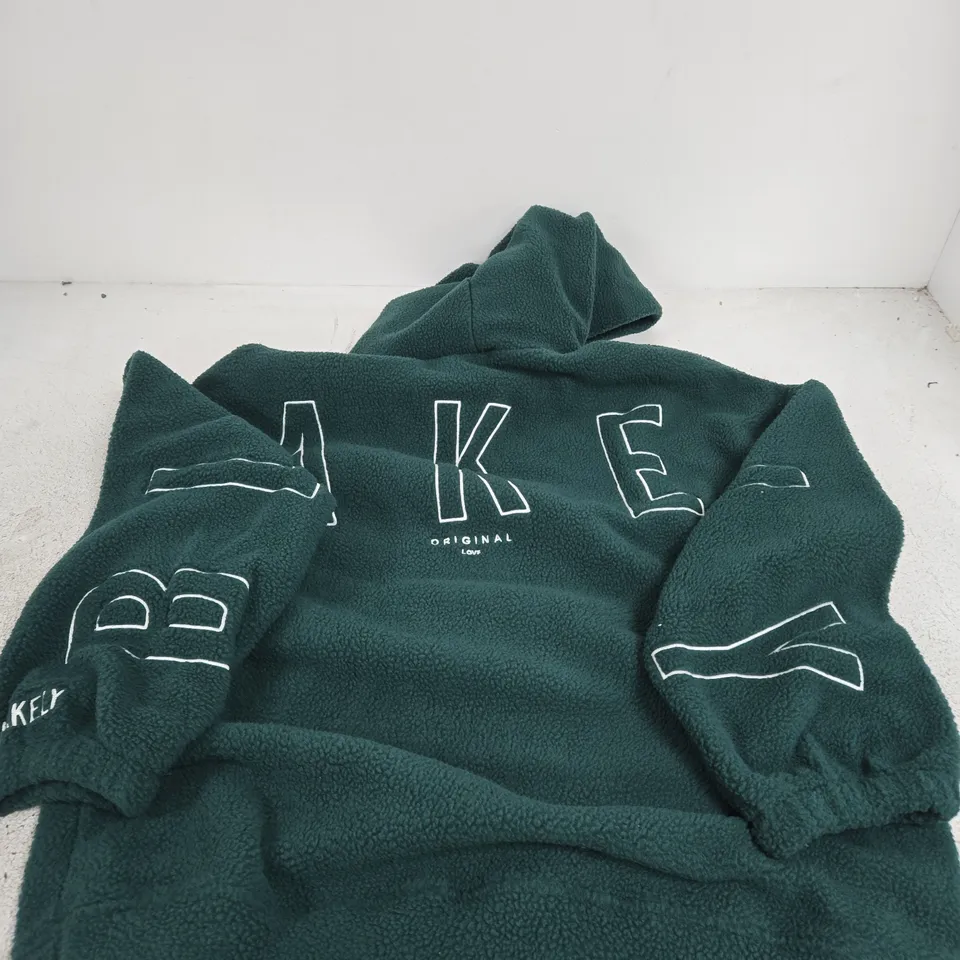 BLAKELY ORIGINAL FLEECE HOODIE – GREEN, XL