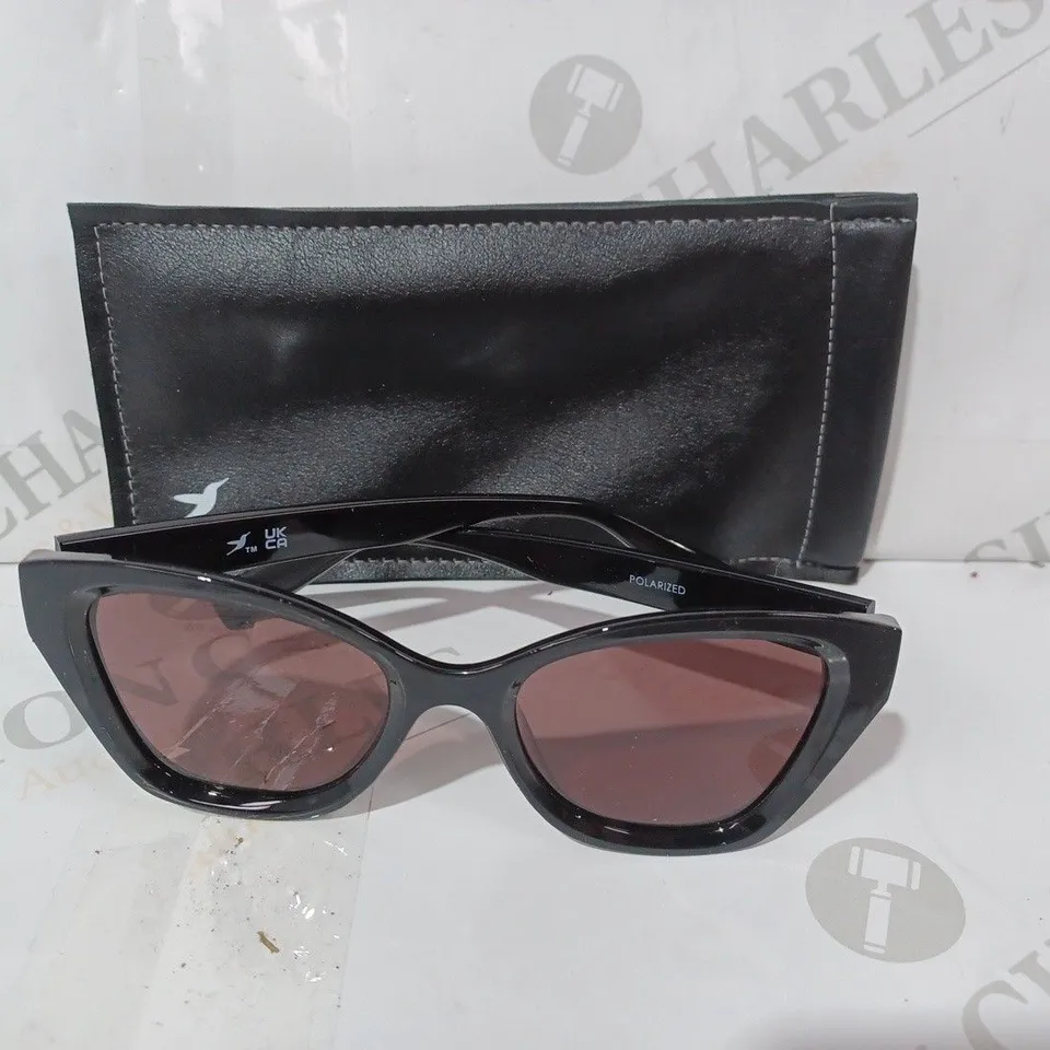 BOXED HUMMINGBIRD POLARISED CATEYE SUNGLASSES