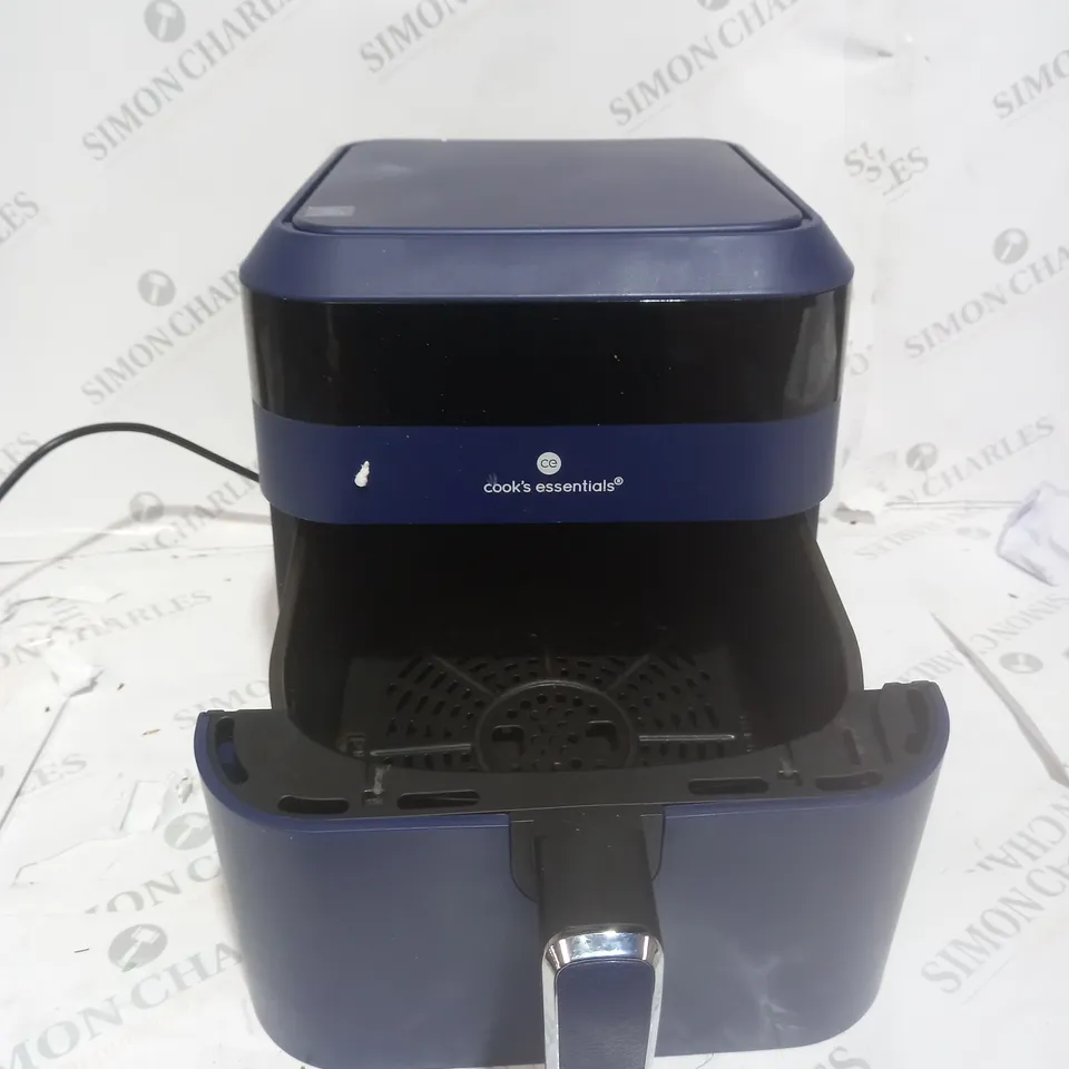 COOK'S ESSENTIALS 5.8L AIR FRYER IN NAVY