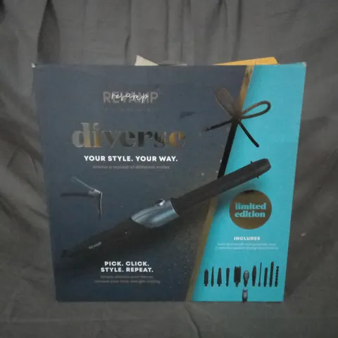 BOXED REVAMP DIVERSE LIMITED EDITION TWIST & SWIVEL STYLING HANDLE