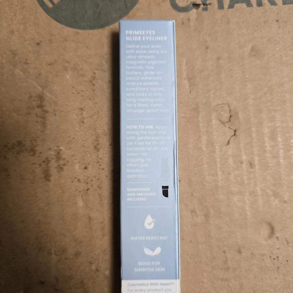  PRIMEEYES GLIDE EYELINER – SMUDGE-PROOF, WATER-RESISTANT, FOR MATURE SKIN (0.3 G) KOHL