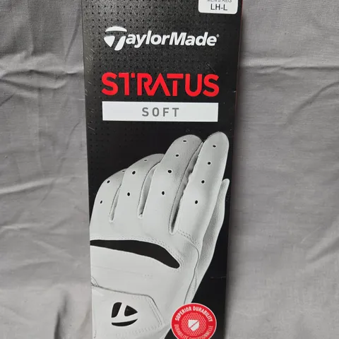 TaylorMade Stratus Soft Golf Glove – Men's Left-Hand Large (LH-L)