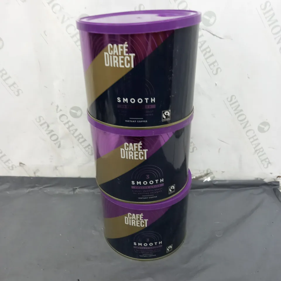 3X CAFE DIRECT 3 SMOOTH FREEZE DRIED 