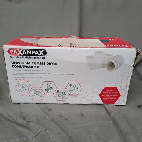 BOXED PAXANPAX UNIVERSAL TUMBLE FRYER CONDENSER KIT