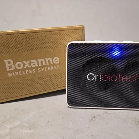 BOXED ORIGAUDIO BOXANNE WIRELESS BLUETOOTH SPEAKER