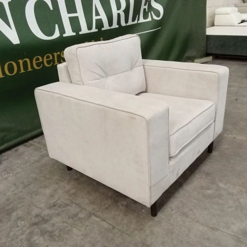 ZENA FABRIC ARMCHAIR - NATURAL RRP £549