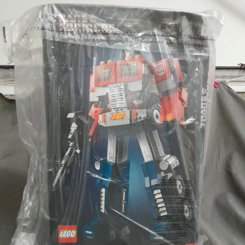 BOXED LEGO TRANSFORMERS OPTIMUS PRIME 10302 RRP £149