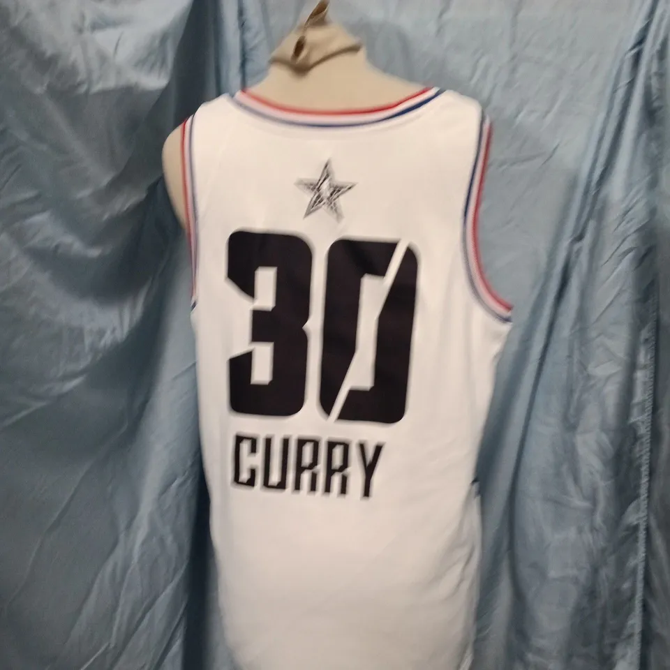 NIKE NBA ALL-STAR EDITION JERSEY 2019 – STEPHEN CURRY #30, WHITE, SIZE 44 (US)
