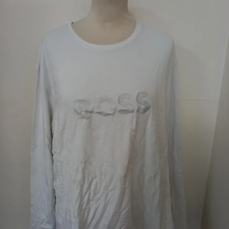HUGO BOSS LONG SLEEVED CASUAL T-SHIRT SIZE XL