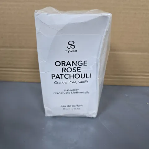 ORANGE ROSE PATCHOULI EAU DE PARFUM 50 ML – TRYSCENT (INSPIRED BY CHANEL COCO MADEMOISELLE)