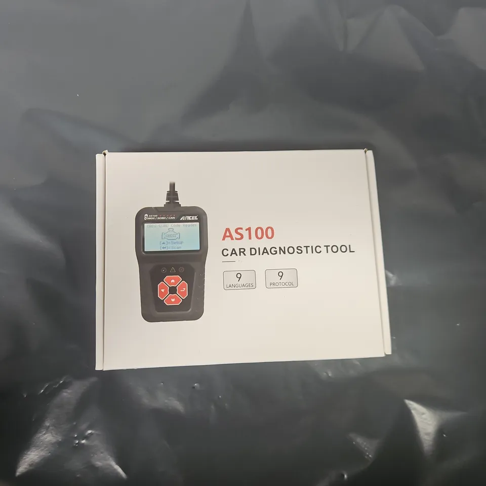 AS100 CAR DIAGNOSTIC TOOL – BOXED