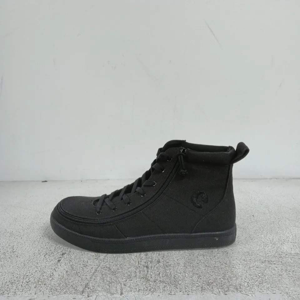 BILLY FOOTWEAR MEN'S BLACK HIGH-TOP SNEAKER UK 13.5