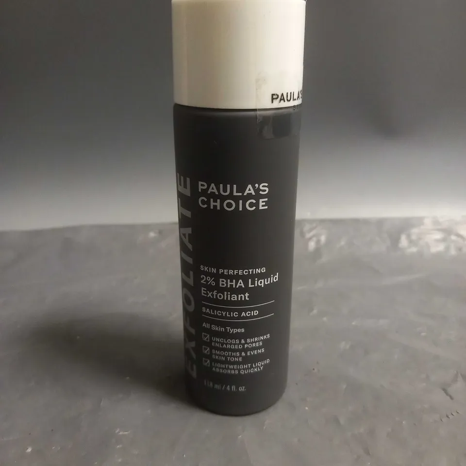 PAULA'S COILCE SKIN PERFECTING 2% BHA LIQUID EXFOLIATING 118ML