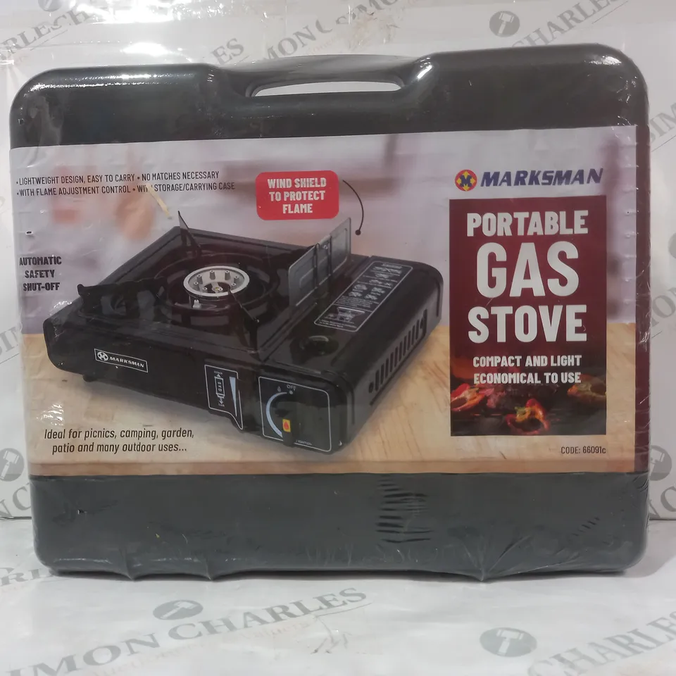 MARKSMAN PORTABLE GAS STOVE