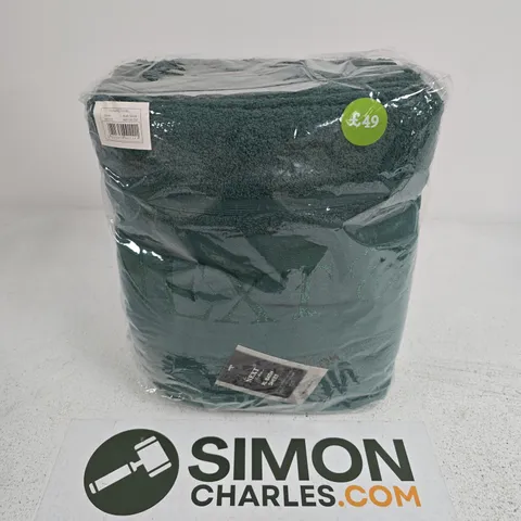 THE NEXT COLLECTION XL BATH SHEET IN GREEN (90X150CM)