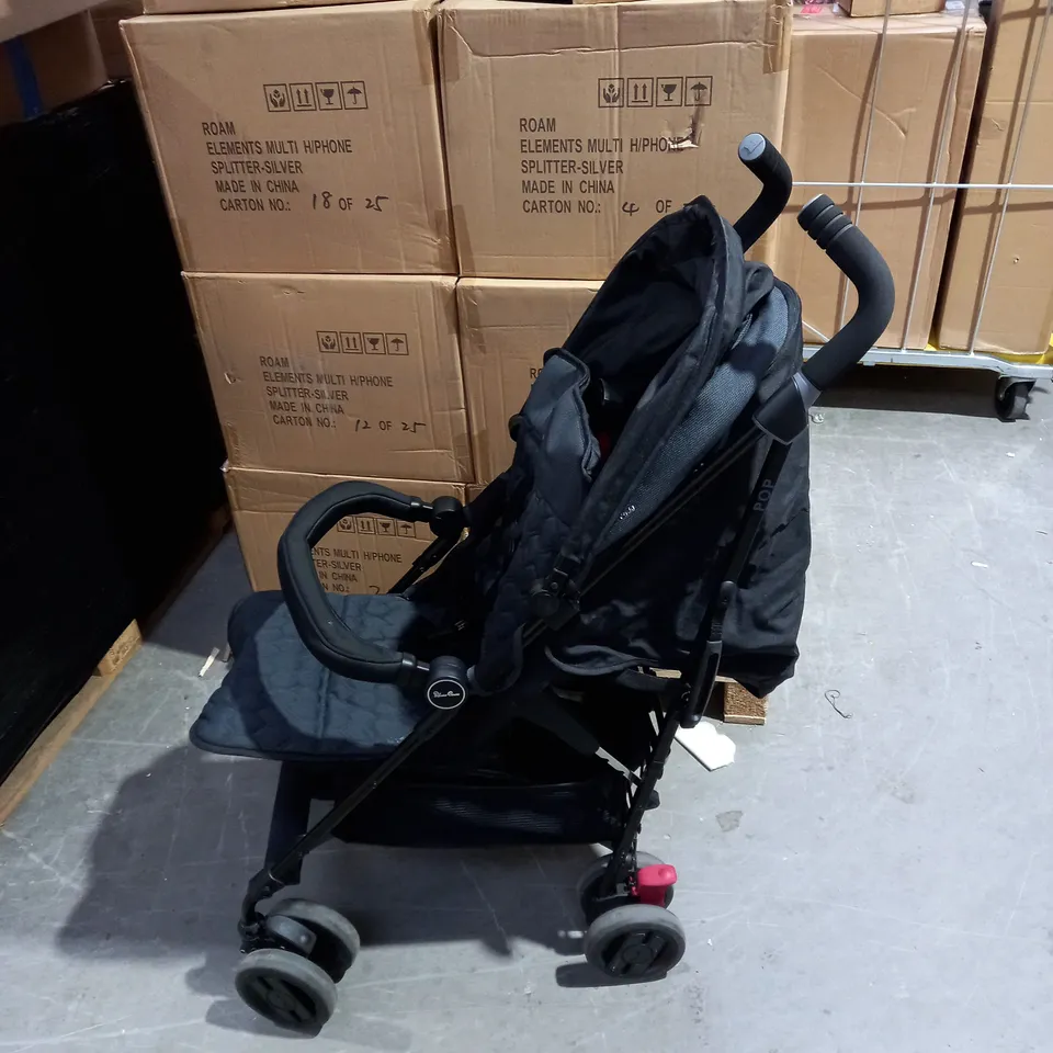 POP SILVERCROSS STROLLER BLACK COLLETION ONLY  RRP £244.99