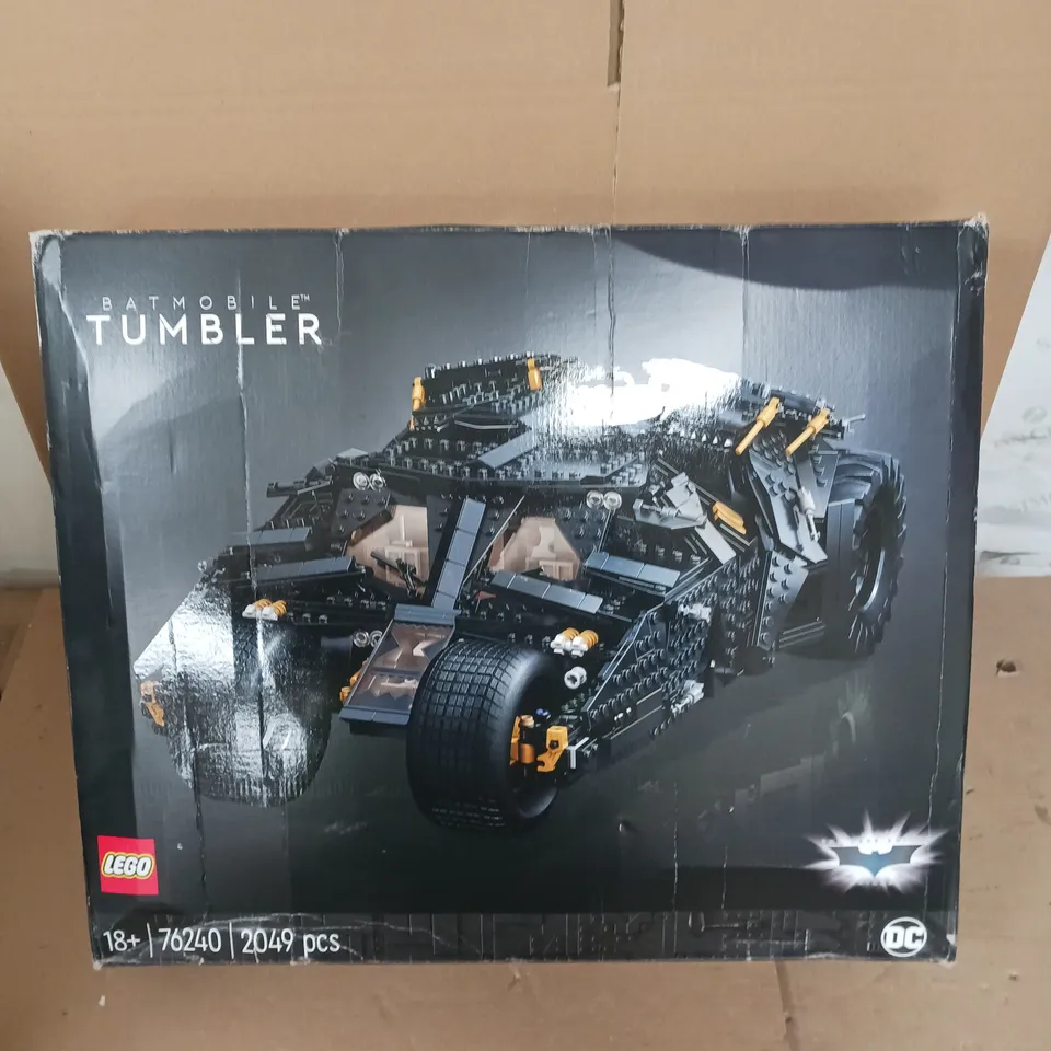 BOXED LEGO 76240 BATMAN THE DARK KNIGHT TRILOGY BATMOBILE TUMBLER 76240 RRP £229.99